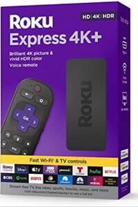 Roku Express 4K  스트리밍 장치 4K,HDR, Voice Remote-639512