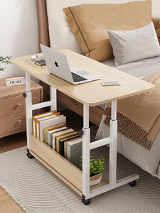사이드테이블 침대옆 테이블 이동 작은 침실 책상 간이 높이조절 기숙사