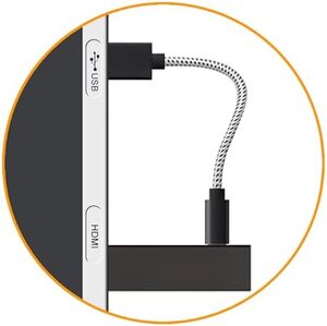 베요크 파이어 스틱용 전원 코드, 2팩 USB 케이블, TV의 스트리밍 TV 스틱 포트, 파워 뱅크, 안드로이드 폰 미국-642393